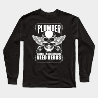 Plumber Hero Long Sleeve T-Shirt